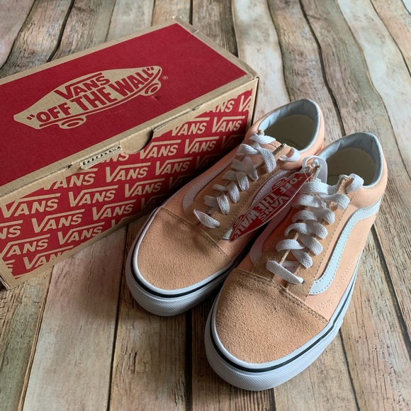 bleached vans old skool